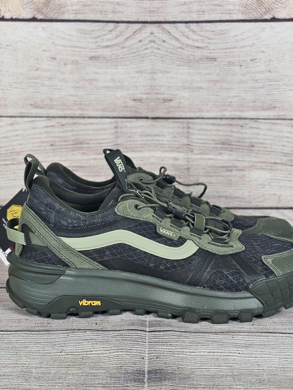 Vans MTE Crosspath XC Obsidian Fern Green Hiking Vibram Mens 9.5 /Womens 11 NWOB